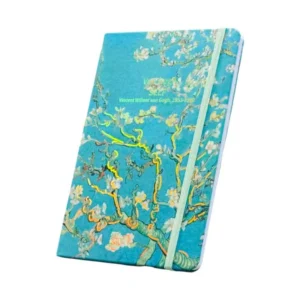 Van Gogh Temalı Mavi Estetik Bloknot 228 13A– İncəsənət İlhamlı Gündəlik - Grido hədiyyə mağazası