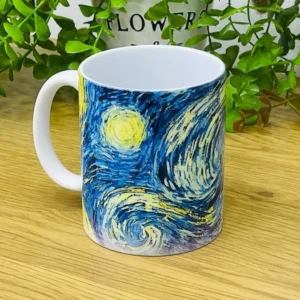 Van Gogh “Ulduzlu Gecə” Dizaynlı Fincan - Grido hədiyyə mağazası