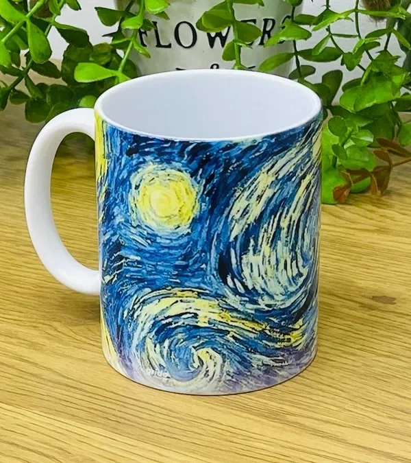 Van Gogh “Ulduzlu Gecə” Dizaynlı Fincan - Grido hədiyyə mağazası