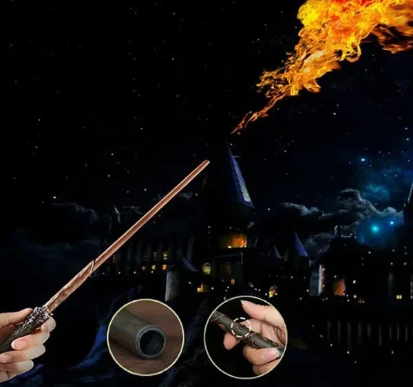 Voldemort Sehrli Əsa – Harry Potter Alov Effektli Sehrli Çubuq - Grido hədiyyə mağazası