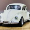 Volkswagen Beetle Klassik Ağ Model – Metal Maket - Grido hədiyyə mağazası