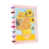 Warm Flower Düz Xəttli Bloknot - Van Gogh 32431 - Grido hədiyyə mağazası