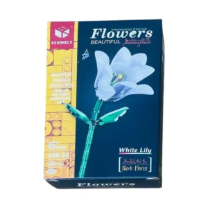White Lily Zanbaq Təkli Konstruksiya Çiçək 38 Hissə 360-24 - Grido hədiyyə mağazası