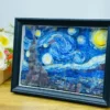 3D Çərçivə – “The Starry Night” Van Gogh 3D Yapışqanlı Kağız - Grido hədiyyə mağazası