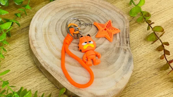 3D Garfield Brelok - Grido hədiyyə mağazası
