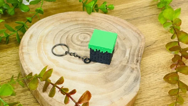 3D Minecraft Clicker Brelok - Grido hədiyyə mağazası