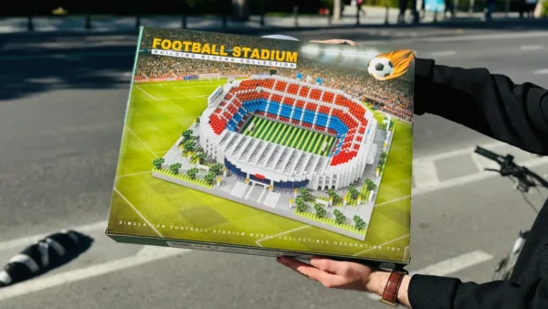 Barcelona Camp Nou Stadionu Konstruksiya Dəsti – 2774 Parça Mini Stadion Maketi - Grido hədiyyə mağazası