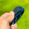 BMW Dizayn Elektron Alışqan Göy 601 – USB Şarjlı Açar Brelok, Küləyə Davamlı Elektrikli Lighter (Blue Metal) - Grido hədiyyə mağazası