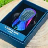 Canavar Dizayn Elektron Alışqan Bənövşəyi 957 – USB Şarjlı Double Arc Lighter, Küləyə Davamlı Premium Metal (Rainbow) - Grido hədiyyə mağazası