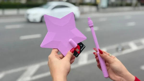 Card Wand – Sehrli Kart Çubuğu Bənövşəyi - Grido hədiyyə mağazası