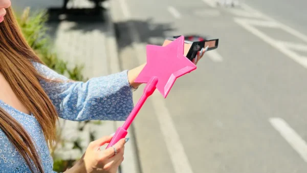 Card Wand – Sehrli Kart Çubuğu Çəhrayı - Grido hədiyyə mağazası