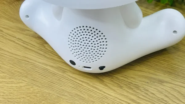 Dovşan Formalı Ağ Bluetooth Səsucaldıcılı Çətirli Lampa - Grido hədiyyə mağazası