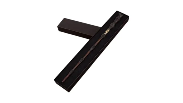 Dumbledore Mürver Əsa (Elder Wand) – Alov Effektli Sehrli Çubuq - Grido hədiyyə mağazası