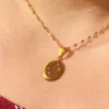 Əkizlər Bürc Sepi Boyunbağı Paslanmaz Polad Gemini Oval - Grido hədiyyə mağazası