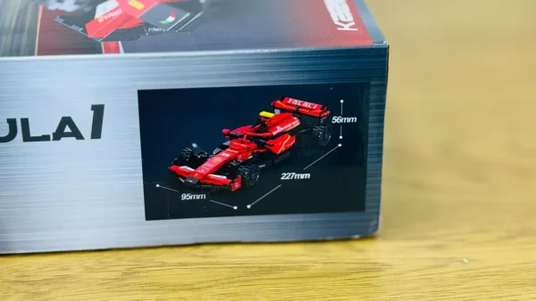 Formula 1 Yarış Maşını Konstruksiya Seti Qırmızı (312 Hissə) - Grido hədiyyə mağazası