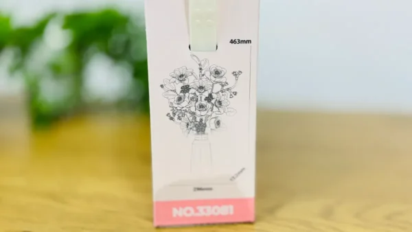 Gül Buketi Konstruksiya Seti – Interwoven Roses are in full bloom 518 Hissə - Grido hədiyyə mağazası