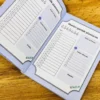 Gündəlik Planner Bənövşəyi Narıncı Gül– Azərbaycan Dilində - Grido hədiyyə mağazası