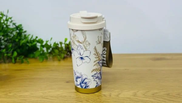 Gündəlik Termos 520 Ml Göy Çiçək - Grido hədiyyə mağazası