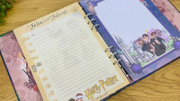 Harry Potter Dizaynlı Bloknot – Stikerli Setli - Grido hədiyyə mağazası