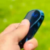 Honda Dizayn Elektron Alışqan Göy 601 – USB Şarjlı Açar Brelok, Windproof Elektrikli Lighter (Blue Metal) - Grido hədiyyə mağazası