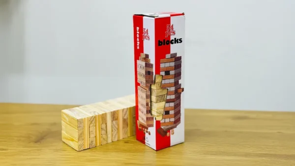 Klassik Taxta Jenga Oyunu (54 hissə) - Grido hədiyyə mağazası