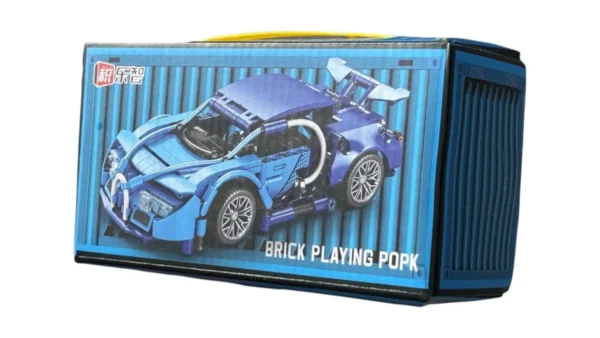 Konstruksiya Bugatti Sport Avtomobil – Mavi Model 473 Hissə - Grido hədiyyə mağazası