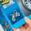 Konstruksiya Motosiklet Seti Mavi 341 Hissə Konstruksiya Motosiklet Seti Mavi 341 Hissə - Grido hədiyyə mağazası