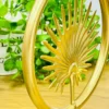 Luxury Dekor Günəş Fiquru Mərmər Altlıqlı Luxury Dekor Günəş Fiquru Mərmər Altlıqlı - Grido hədiyyə mağazası