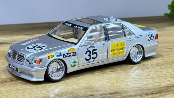 Mercedes-Benz AMG Boz Yarış Modeli – Metal Maket - Grido hədiyyə mağazası