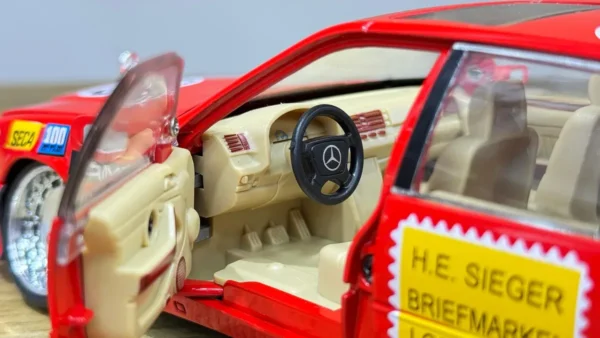Mercedes-Benz AMG Qırmızı Yarış Modeli – Metal Maket - Grido hədiyyə mağazası