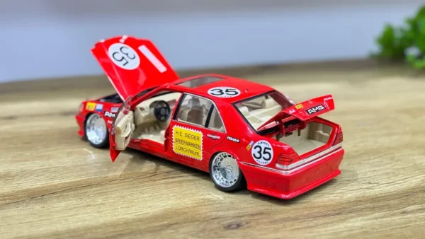 Mercedes-Benz AMG Qırmızı Yarış Modeli – Metal Maket - Grido hədiyyə mağazası