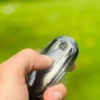 Mercedes-Benz Dizayn Elektron Alışqan Gümüşü 601– USB Şarjlı Açar Breloq, Elektrikli Lighter (Silver Metal) - Grido hədiyyə mağazası