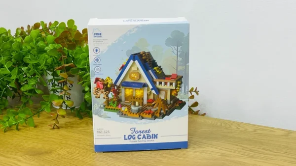 Meşə Evi Konstruksiya Dəsti (Forest Log Cabin MZ 325) – 700+ hissə - Grido hədiyyə mağazası