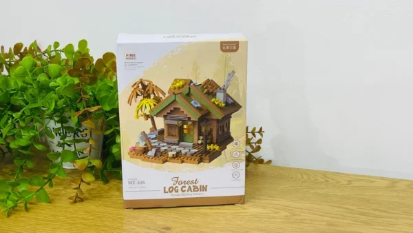 Meşə Evi Konstruksiya Dəsti (Forest Log Cabin MZ 326 ) – 700+ hissə - Grido hədiyyə mağazası