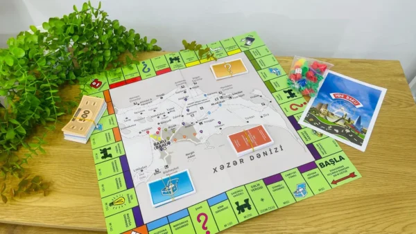 Mini Baku Stolüstü Oyun Monopoly - Grido hədiyyə mağazası