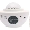 Musiqili Ağ Qalaktika Proyektor Lampa (Bluetooth, Pultlu, Okean dalğalı) - Grido hədiyyə mağazası