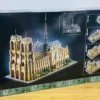 Notre-Dame Paris Architecture Konstruksiya Dəsti (4383 Hissə) - Grido hədiyyə mağazası