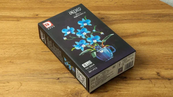 Orxideya Mavi Konstruksiya Dəsti 567 Hissə - Grido hədiyyə mağazası
