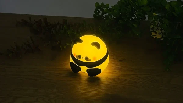 Panda Formalı Silikon Lampa - Grido hədiyyə mağazası