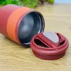 Paslanmaz Polad Bordo Termos Stəkan – 280 ml - Grido hədiyyə mağazası