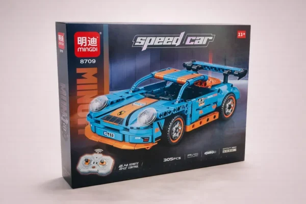 Pultlu Konstruksiya Maşın 8709 – Sport Yarış Maşını (RC, 305 Hissə) Pultlu Konstruksiya Maşın 8709 – Sport Yarış Maşını (RC, 305 Hissə) - Grido hədiyyə mağazası
