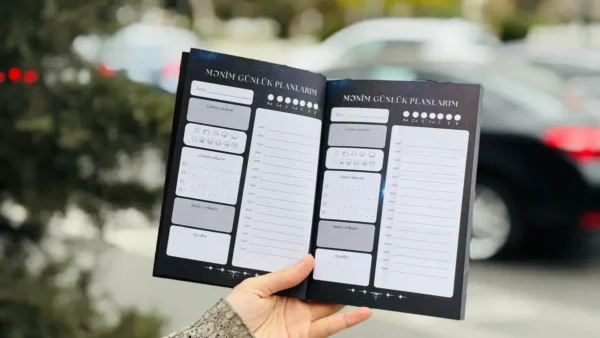 Qız – Gündəlik Planner - Grido hədiyyə mağazası