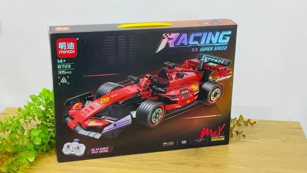 Racing Super Speed R/C Qırmızı Konstruksiya Avtomobili – 315 hissə - Grido hədiyyə mağazası