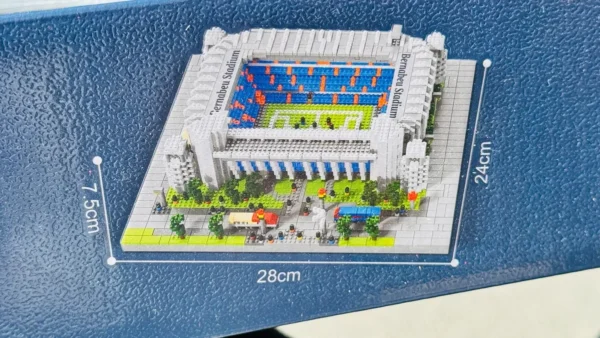 Real Madrid Bernabeu Stadionu Konstruksiya Dəsti – 3425+ Parça Mini Stadion Maketi - Grido hədiyyə mağazası