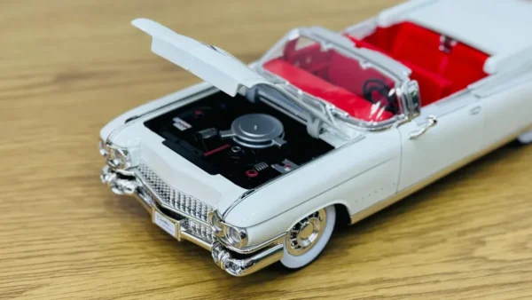 Retro Ağ Cadillac Metal Avtomobil Maketi - Grido hədiyyə mağazası