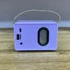 Retro Dizaynlı Bənövşəyi Bluetooth Mini Səsucaldıcı Retro Dizaynlı Bənövşəyi Bluetooth Mini Səsucaldıcı - Grido hədiyyə mağazası