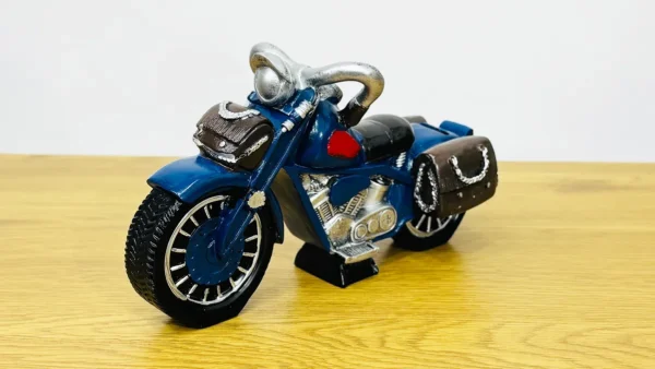 Retro Motosiklet Formalı Dekorativ Kassa Göy - Grido hədiyyə mağazası