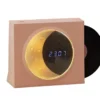 Retro Qrammofon Dizaynlı İşıqlı Bluetooth Dinamik - Grido hədiyyə mağazası