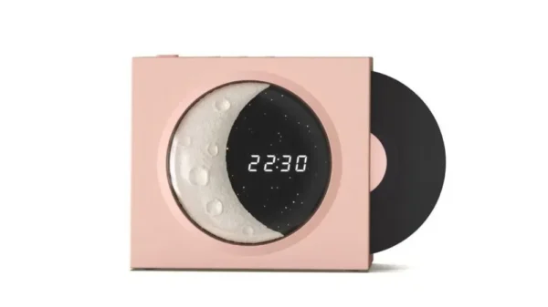 Retro Qrammofon Dizaynlı İşıqlı Bluetooth Dinamik - Grido hədiyyə mağazası