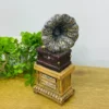 Retro Qramofon Dizaynlı Suvenir Kassalı Dekor (28 × 12 sm) - Grido hədiyyə mağazası